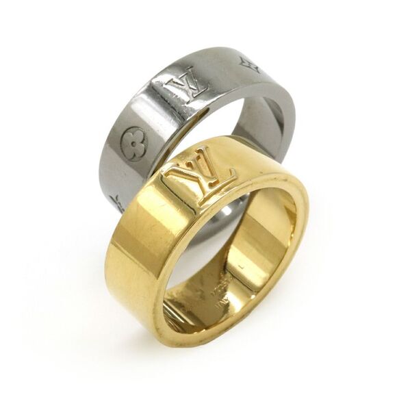 Louis Vuitton LV Instinct Ring Set Metal Gold - Picture 1 of 6